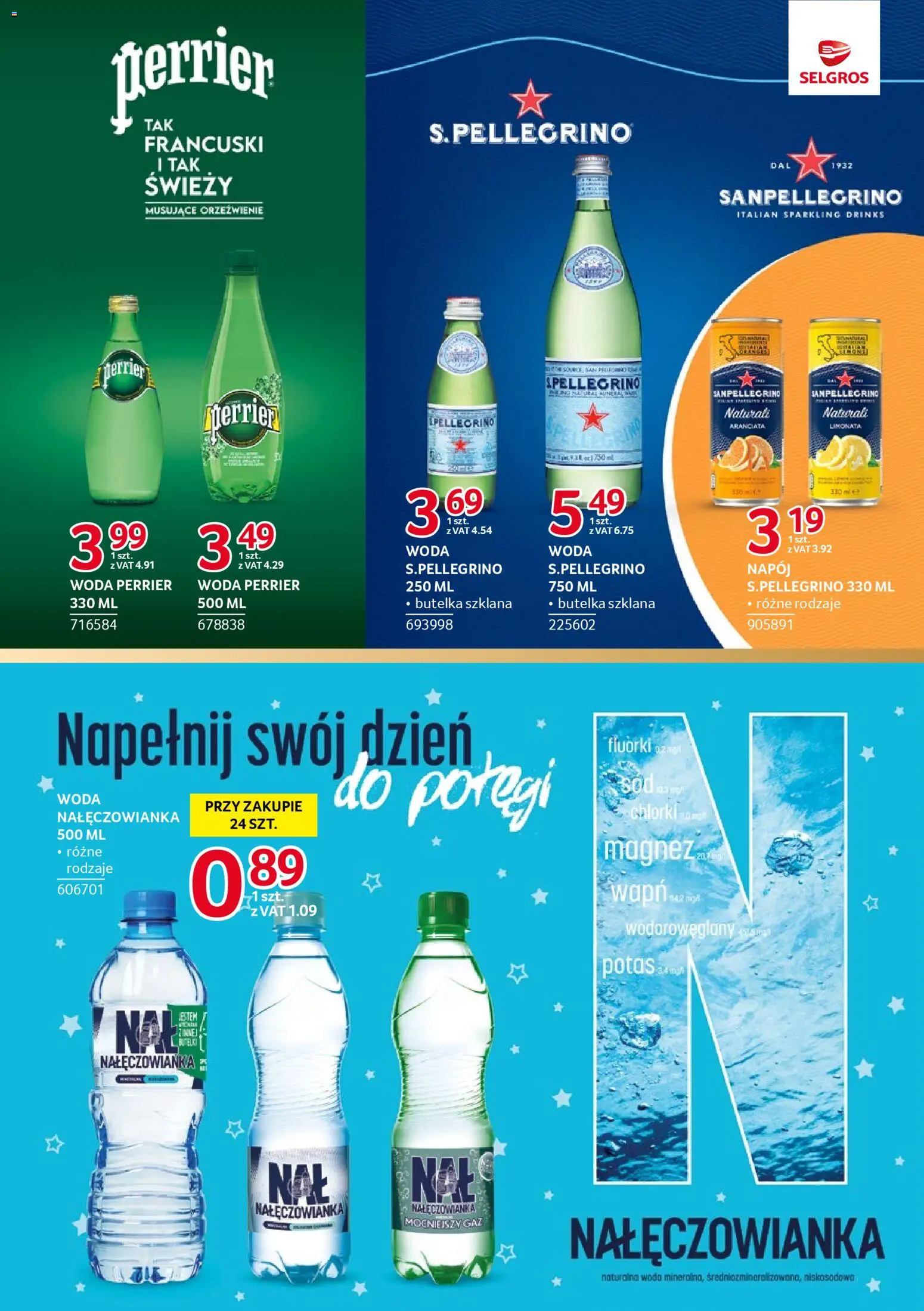 Selgros cash&carry Gazetka - Markowe produkty od 20.11.2025 | Strona: 21 | Produkty: Woda