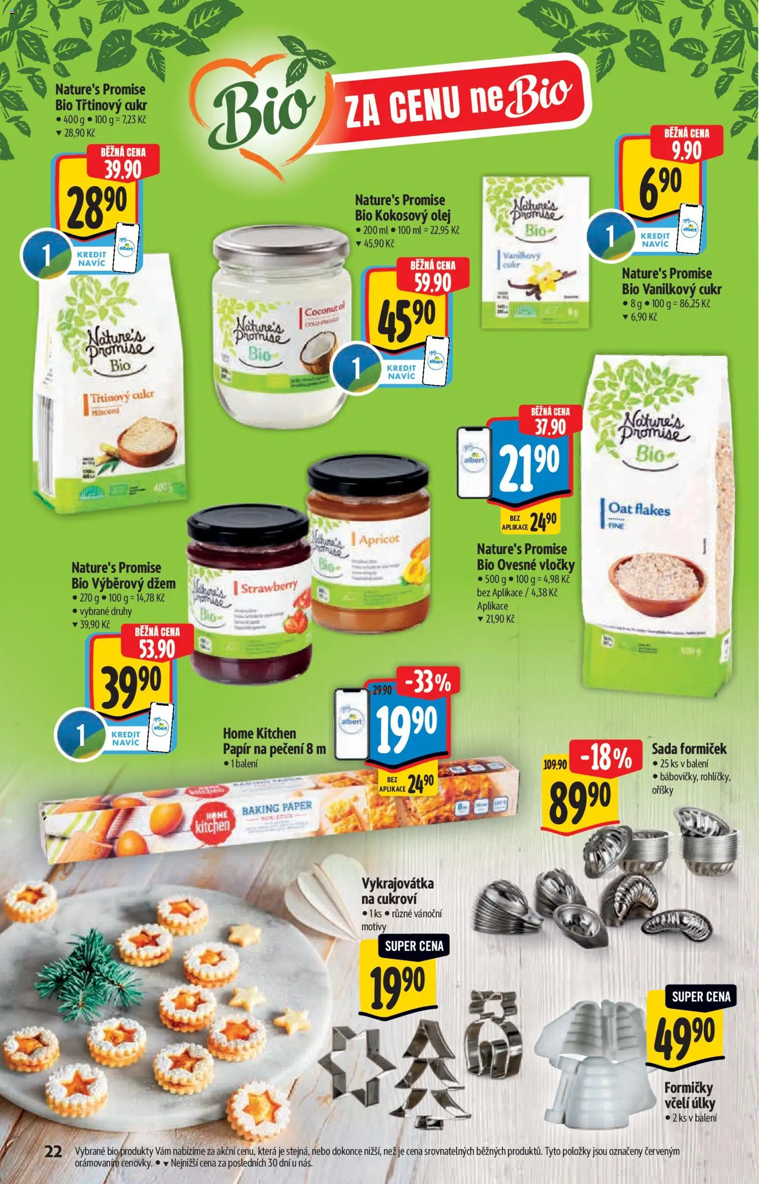 Albert katalog - Supermarket od 29.10.2025 | Strana: 22 | Produkty: Olej, Třtinový cukr, Ovesné vločky, Cukr
