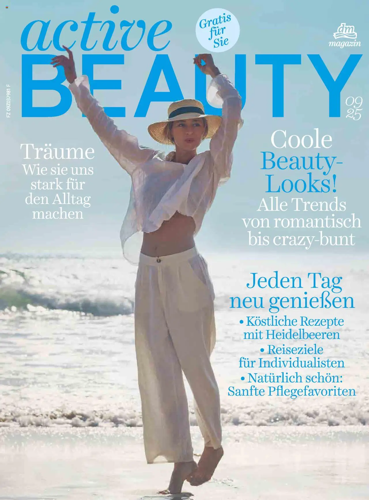 dm drogerie markt Active Beauty Magazin 09/2025 gültig ab 10.09.2025 | Seite: 1