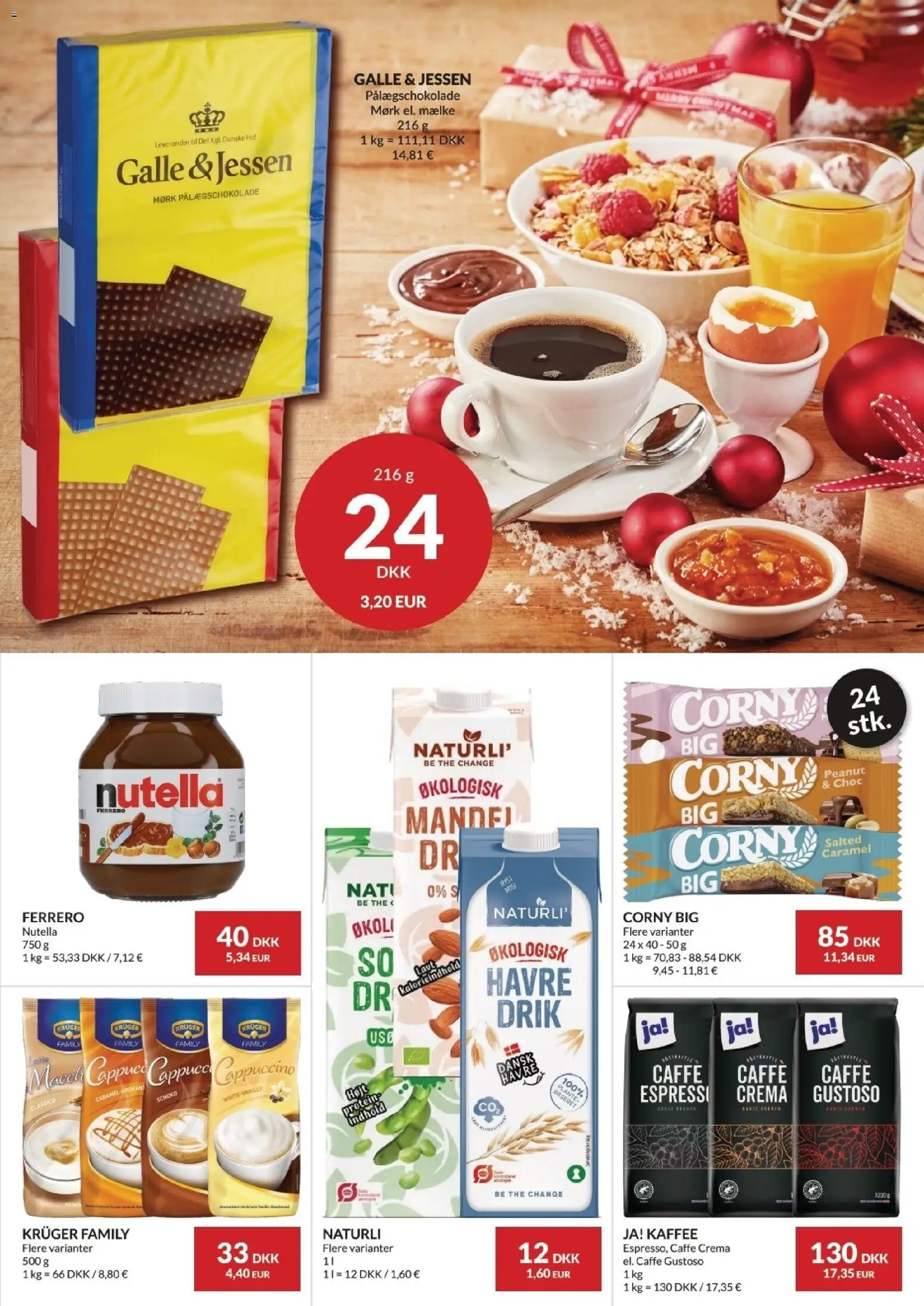Nielsen Discount tilbudsavis – gyldig fra 30.10.2025 | Side: 3 | Produkter: Pålægschokolade, Nutella