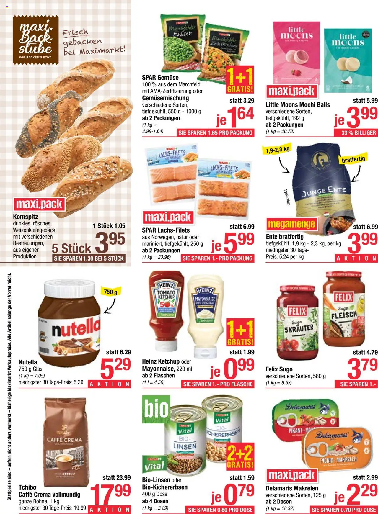 Maximarkt Flugblatt gültig ab 13.10.2025 | Seite: 12 | Produkte: Ketchup, Gemüse, Mayonnaise