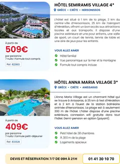 Auchan - Prévisualisation de Auchan voyages : vacances en Grèce  valide à partir de 13.04.2026 | Page: 6