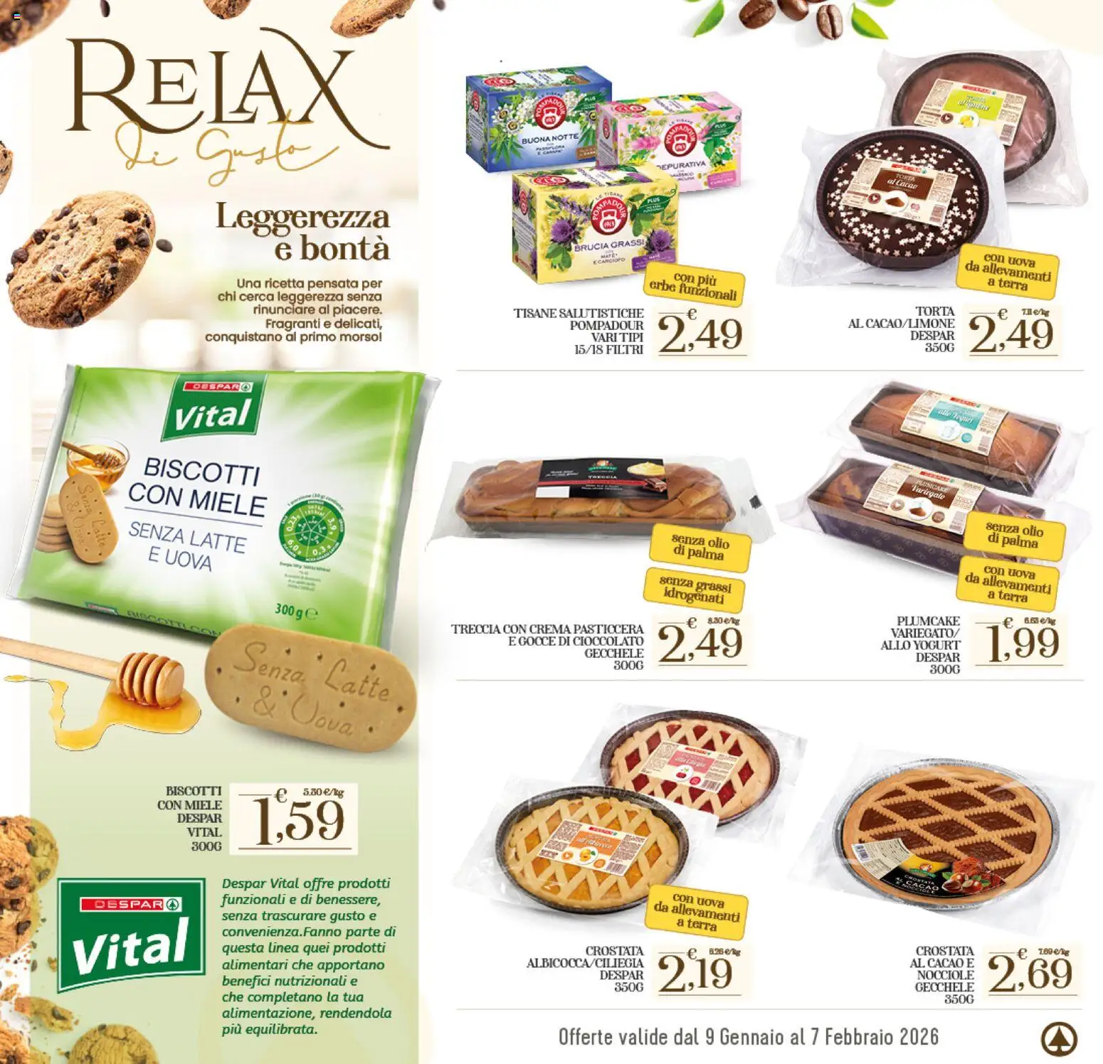 Volantino Interspar del 16.01.2026 | Pagina: 8 | Prodotti: Uova, Cioccolato, Plumcake, Cacao