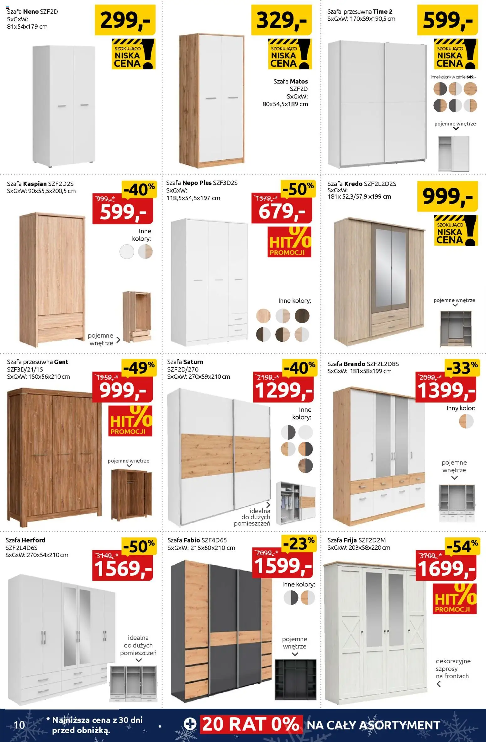 Black Red White promocje od 24.12.2025 | Strona: 10 | Produkty: Szafa