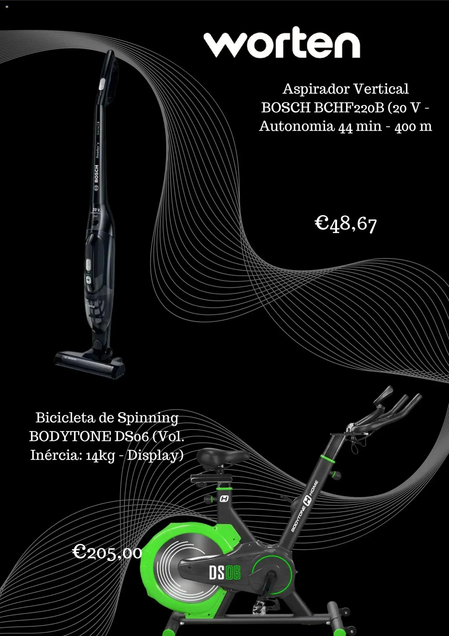 Worten Black Friday │ válido de 25.11.2025 | Página: 6 | Produtos: Aspirador, Bicicleta