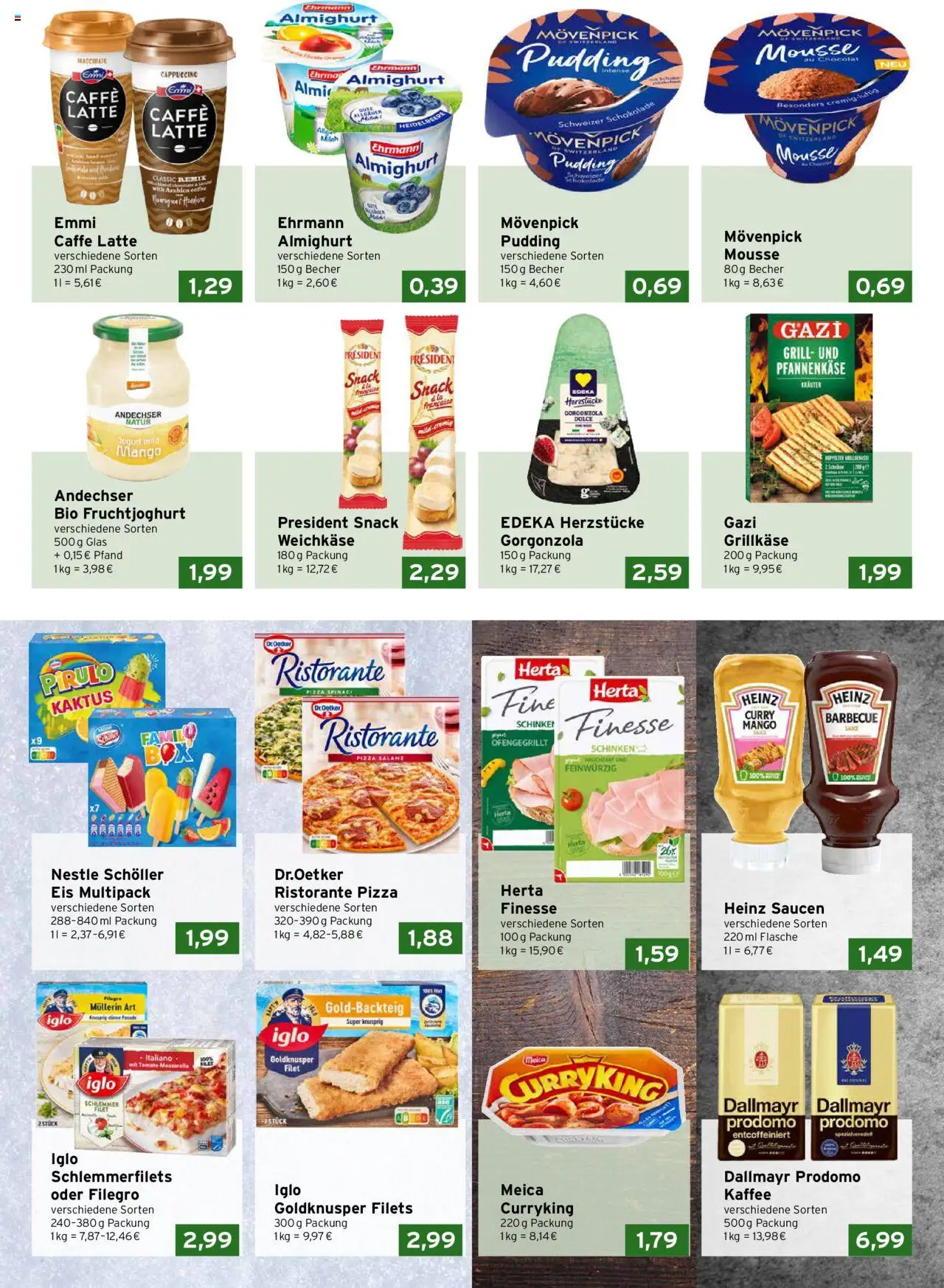 CAP Markt Prospekt - gültig ab dem 04.08.2025 | Seite: 2 | Produkte: Grill, Pudding, Dallmayr, Schinken