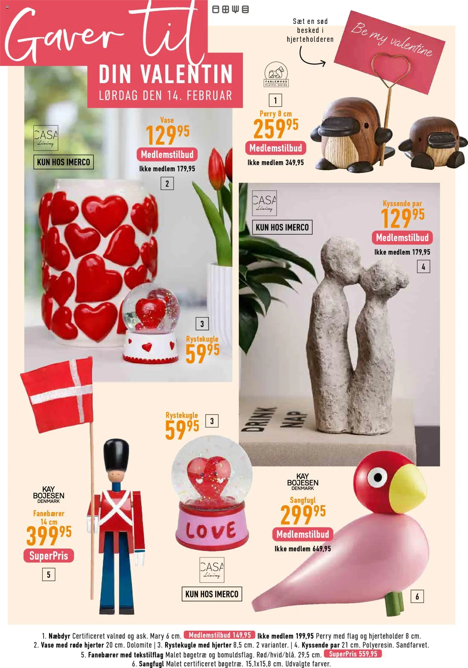 Imerco tilbudsavis – gyldig fra 30.01.2026 | Side: 13 | Produkter: Vase