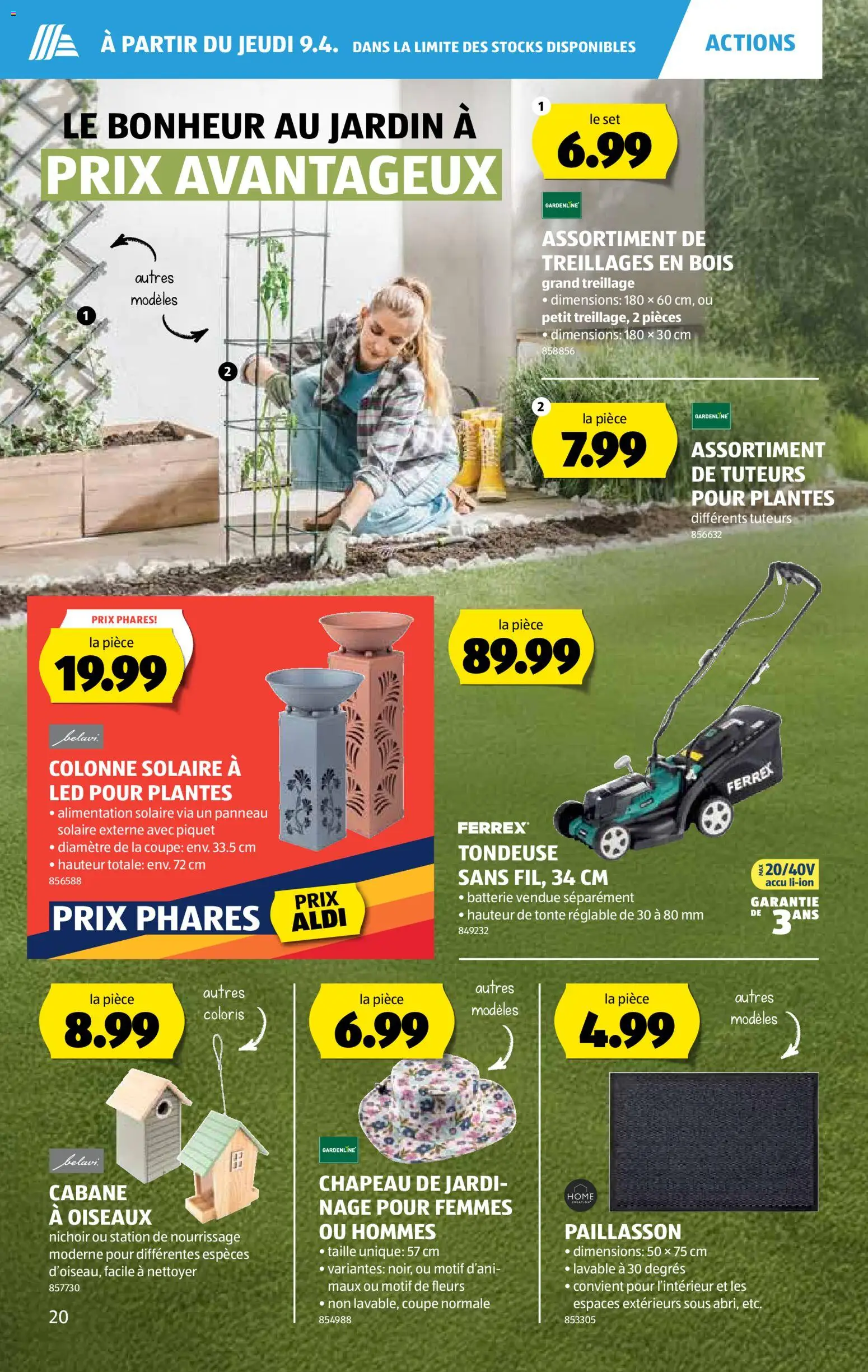 Aldi aktionen FR – gültig ab 09.04.2026 | Seite: 20 | Produkte: Batterie