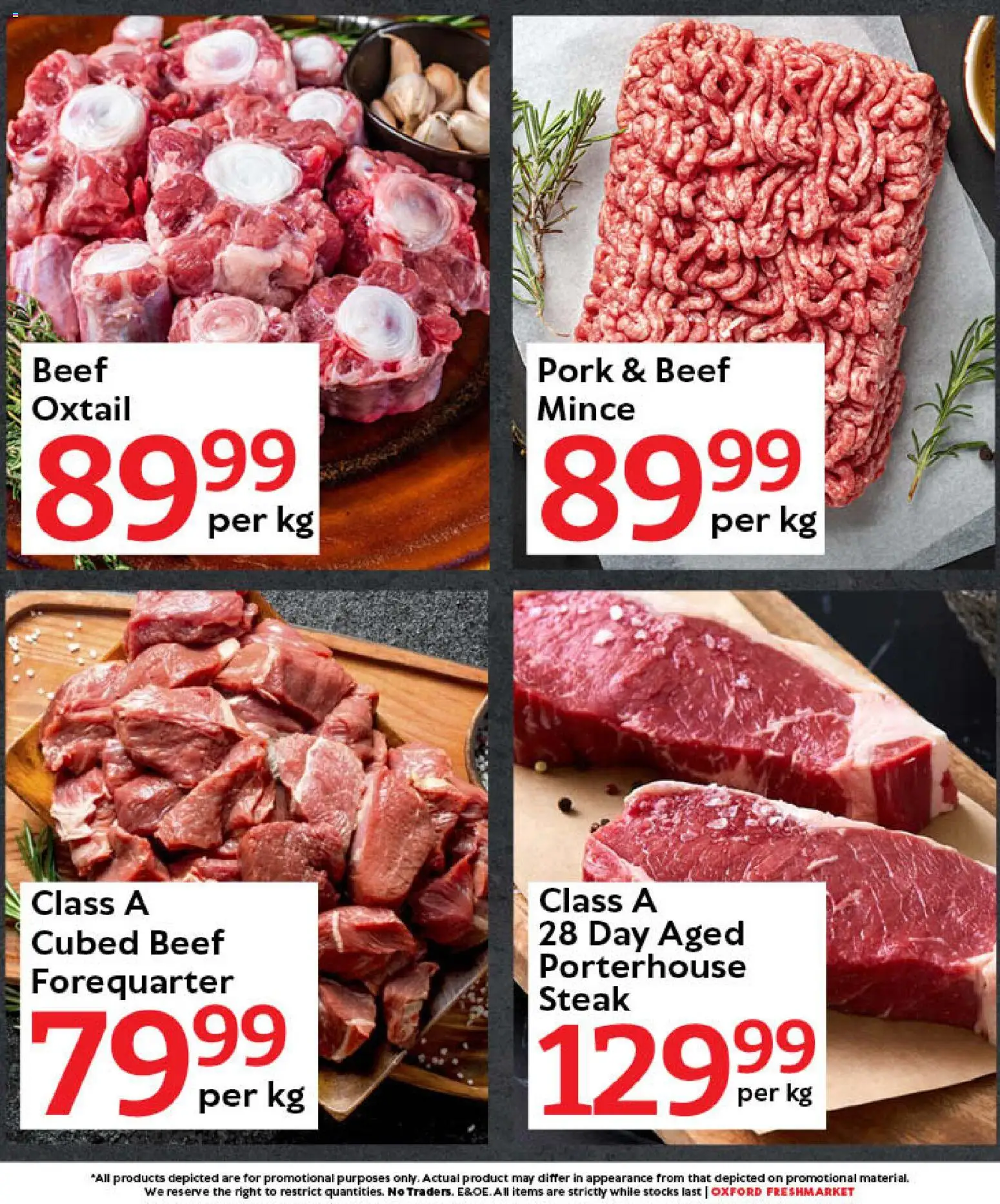 New Oxford Freshmarket catalogue – valid from 07.03.2026 | Page: 2 | Products: Steak, Pork, Beef