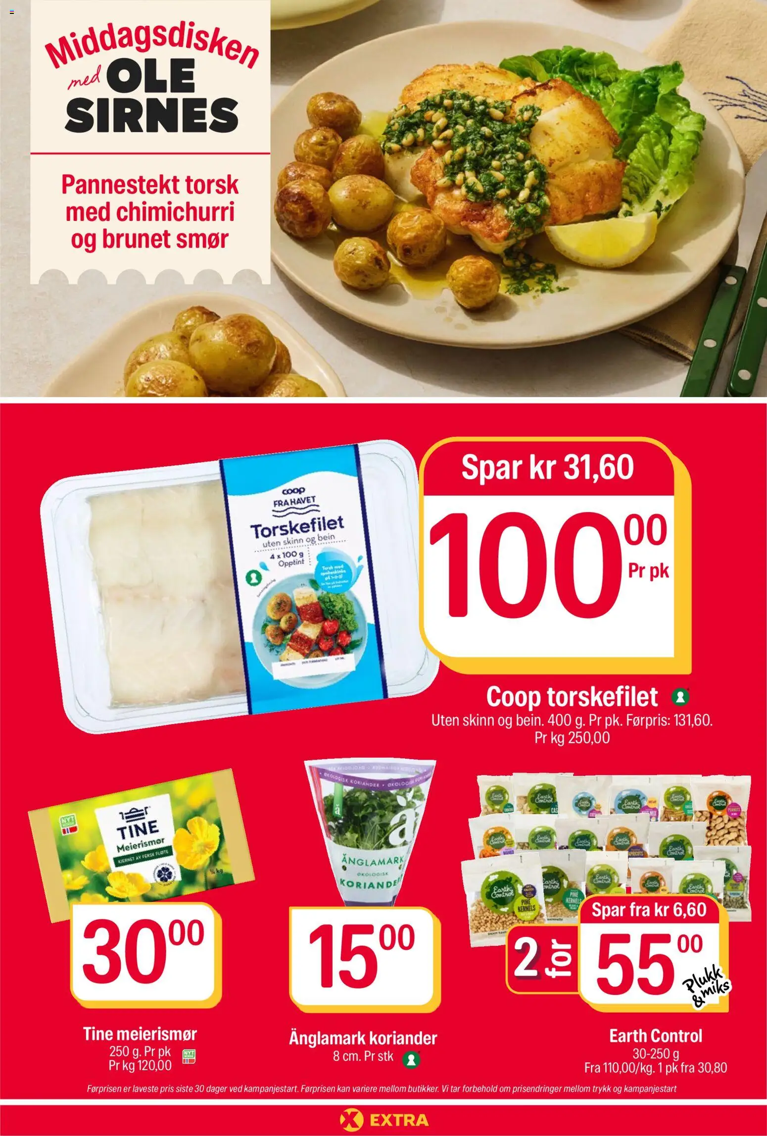 {H1} | Side: 5 | Produkter: Prelungitor, Smør, Суміш дитяча, Koriander