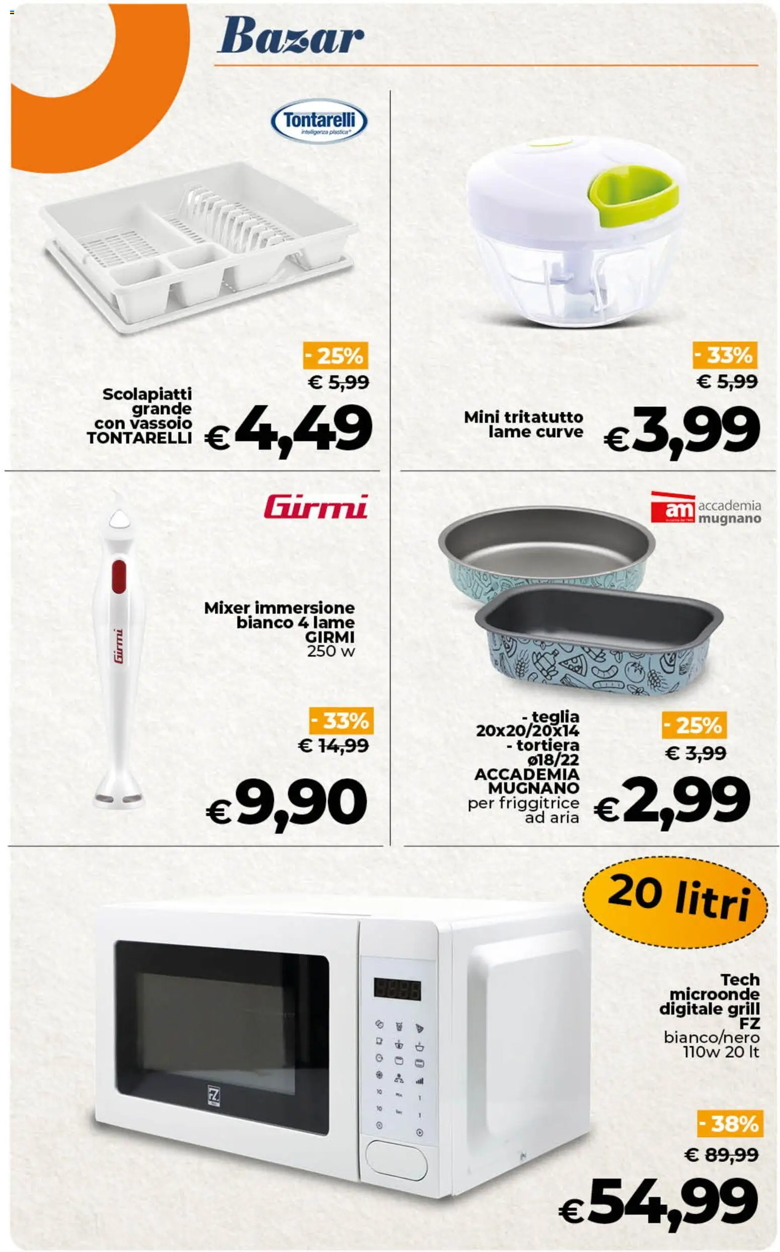 Volantino Ipercoop del 13.02.2026 | Pagina: 53 | Prodotti: Microonde, Tortiera, Mixer, Friggitrice