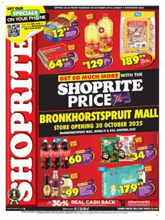 Shoprite specials catalogue – valid from 30.10.2025