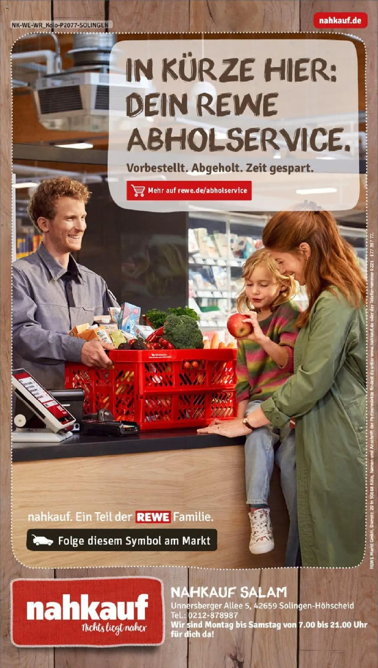 Rewe prospekt Solingen / Höhscheid	 - gültig ab dem 22.06.2025 | Seite: 8 | Produkte: Telefon, Uhr