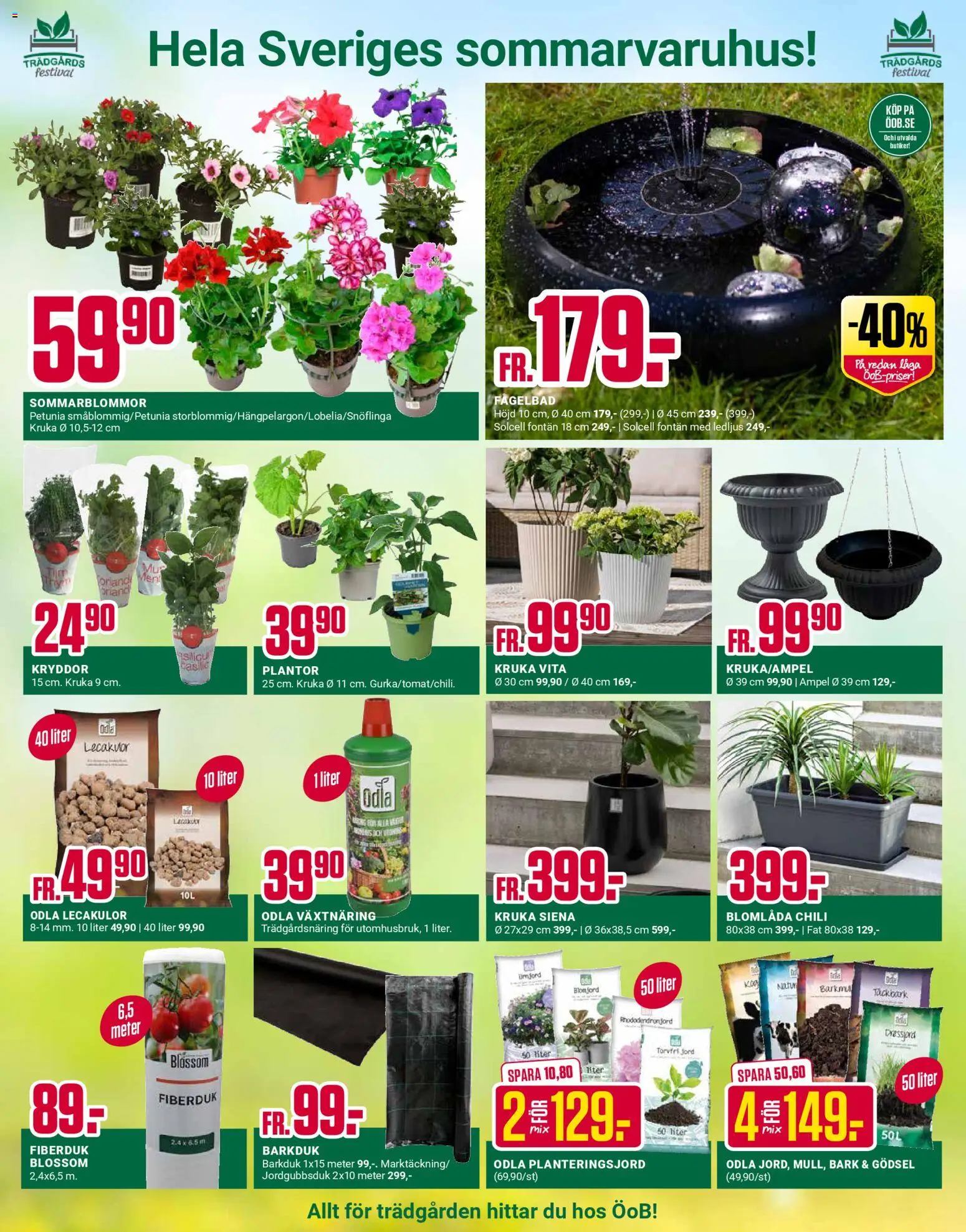 ÖoB reklamblad aktuell från 27.04.2026 | Sida: 10 | Produkter: Växtnäring, Jord, Planteringsjord, Chili