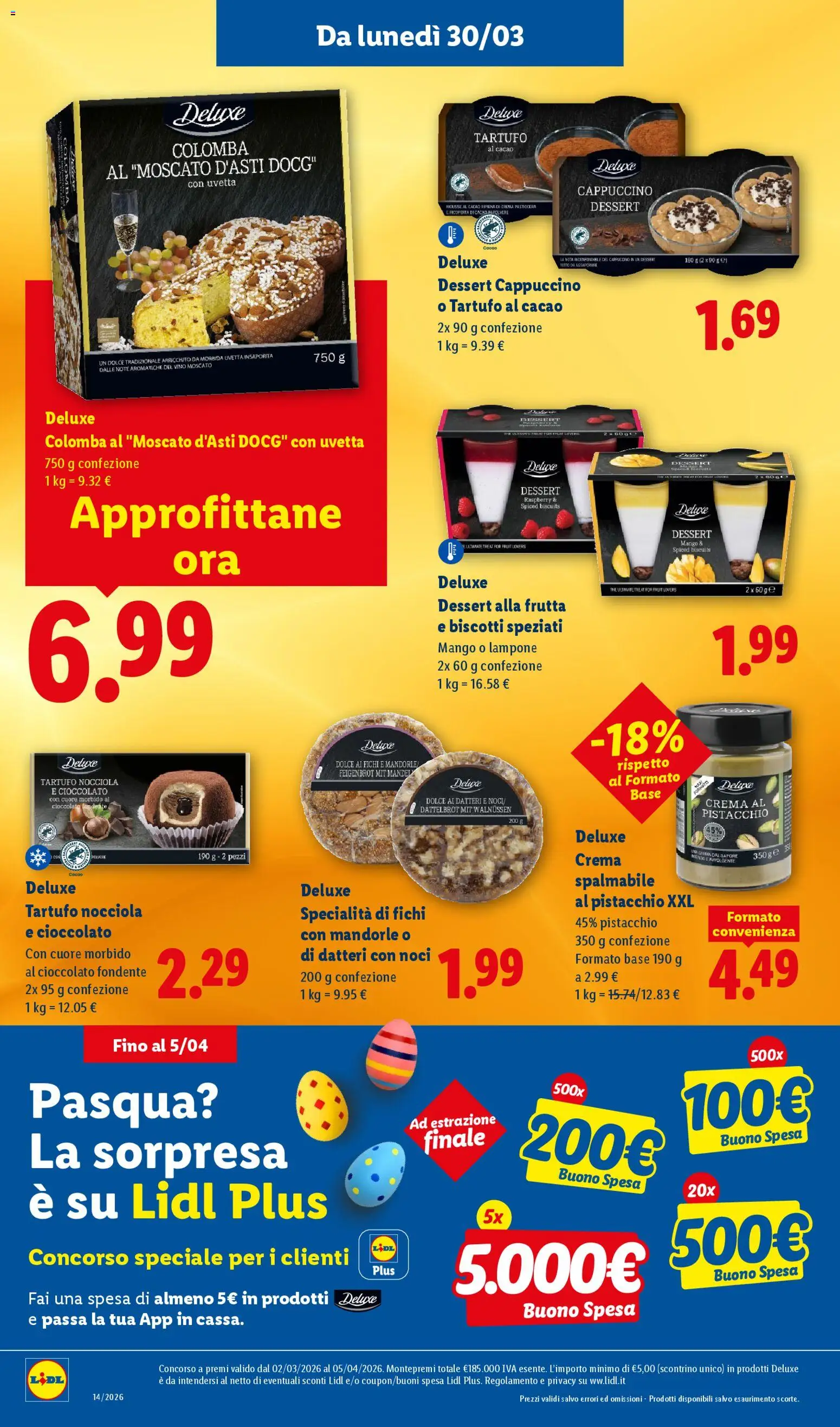 Volantino Lidl del 30.03.2026 | Pagina: 19 | Prodotti: Tartufo, Crema, Vino, Lampone