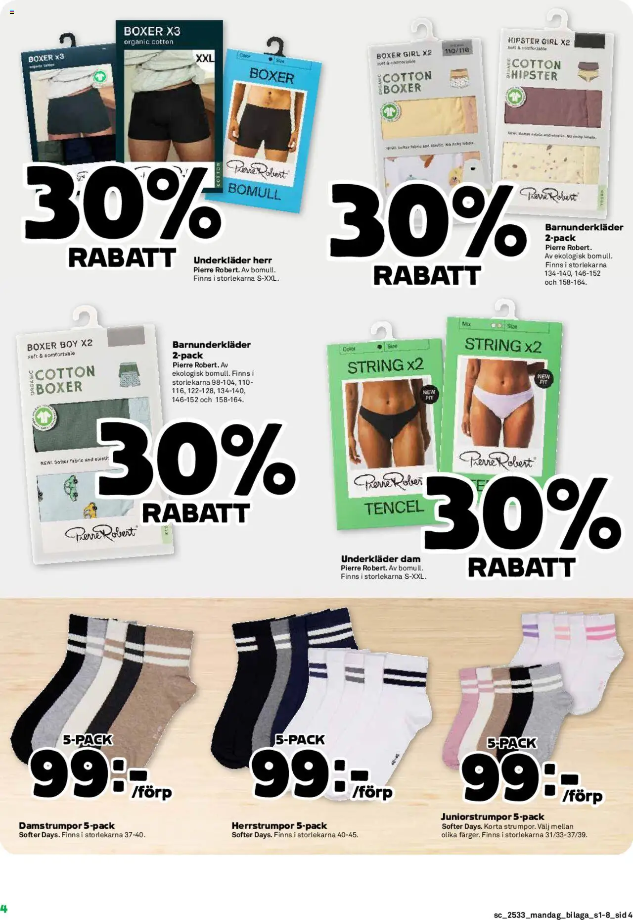 Coop Forum reklamblad aktuell från 11.08.2025 | Sida: 12 | Produkter: Underkläder