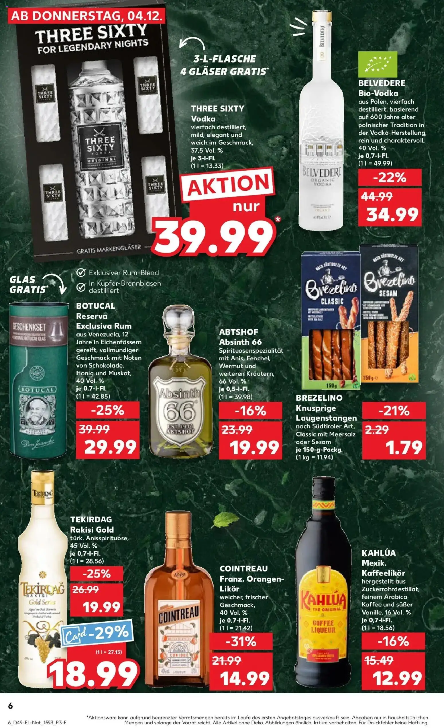 Kaufland prospekt Eriskirch	 – gültig ab 08.12.2025 | Seite: 72 | Produkte: Kaffee, Schokolade, Rum, Vodka