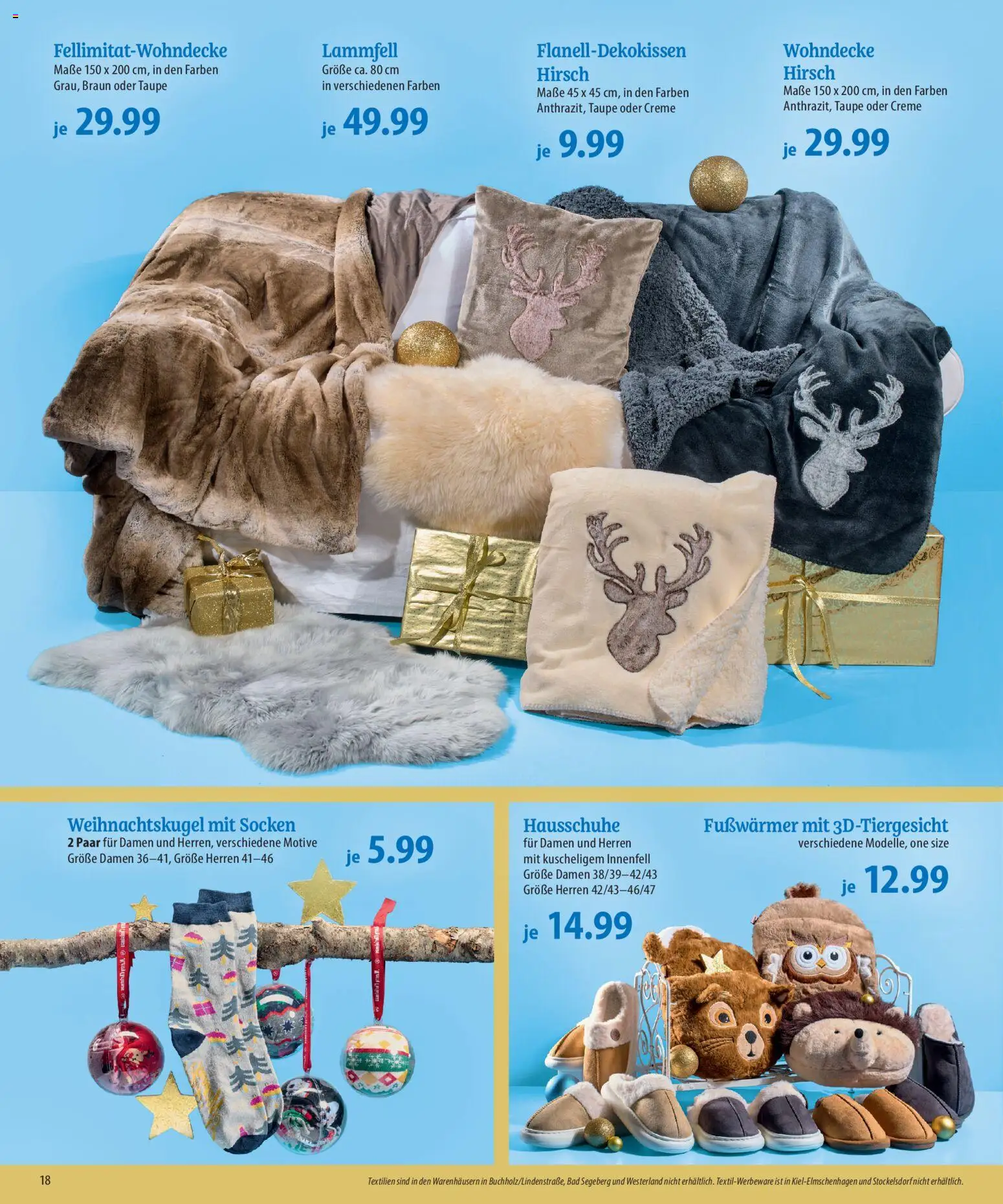 Famila Prospekt 	 – gültig ab 30.11.2025 | Seite: 18 | Produkte: Bad, Creme, Socken, Hausschuhe