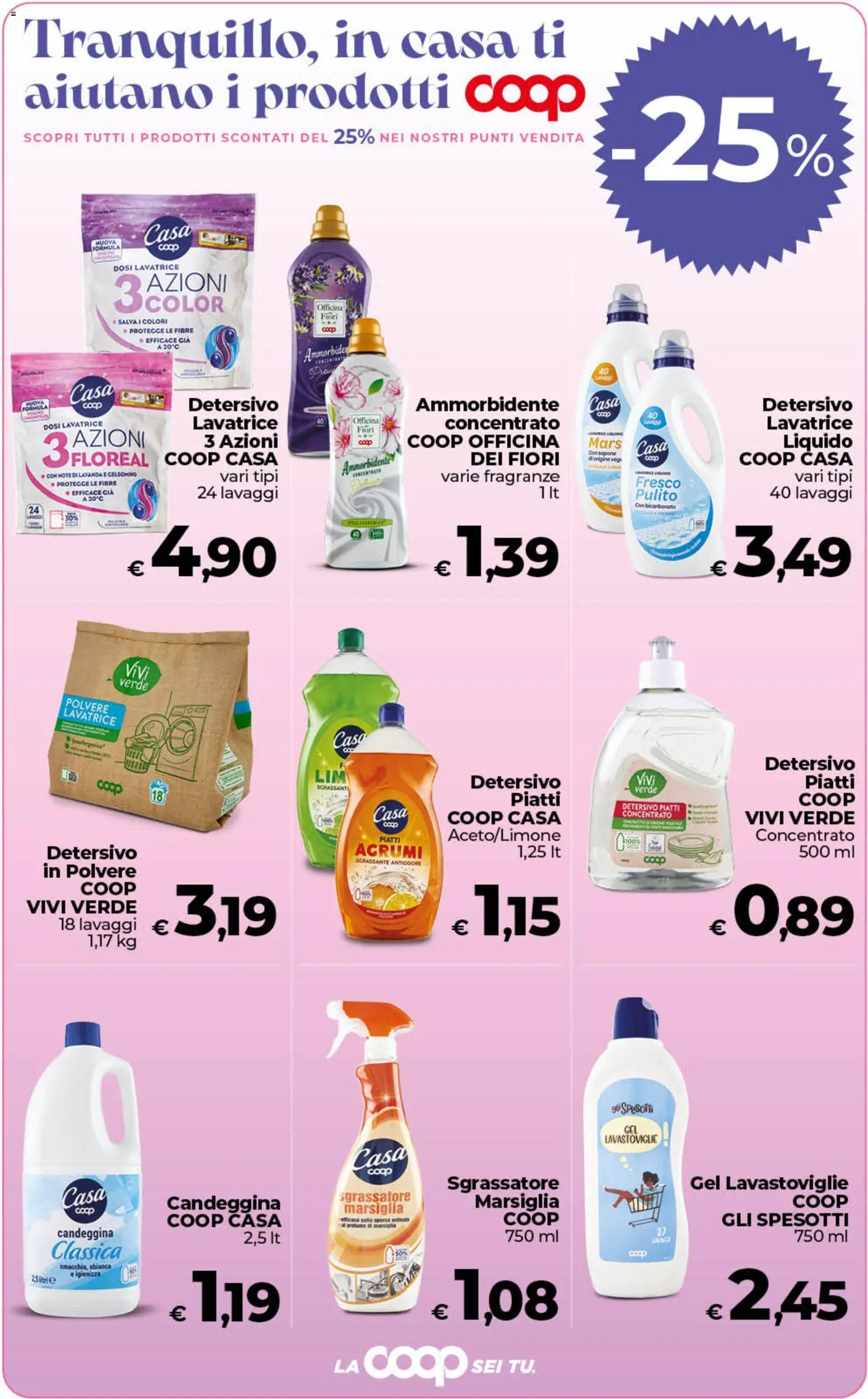 Volantino Ipercoop del 07.04.2026 | Pagina: 10 | Prodotti: Sapone, Candeggina, Lavatrice, Lavastoviglie