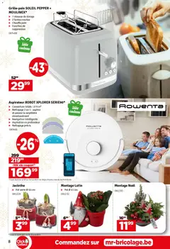 Mr Bricolage folder / publicité - Voorbeeld van een folder van Mr Bricolage, geldig van 23.12.2025 | Pagina: 8 | Producten: Robot, La, Pot