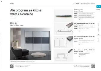 Elgrad - ALU klizna vrata i okvirnice - Pregled kataloga iz trgovine Elgrad, vrijedi od 02.02.2026 | Stranica: 2 | Proizvodi: Vrata