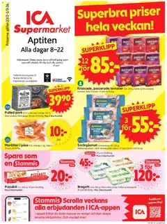 ICA Supermarket - erbjudanden - Förhandsvisning av reklamblad från butik ICA Supermarket aktuell från 23.02.2026