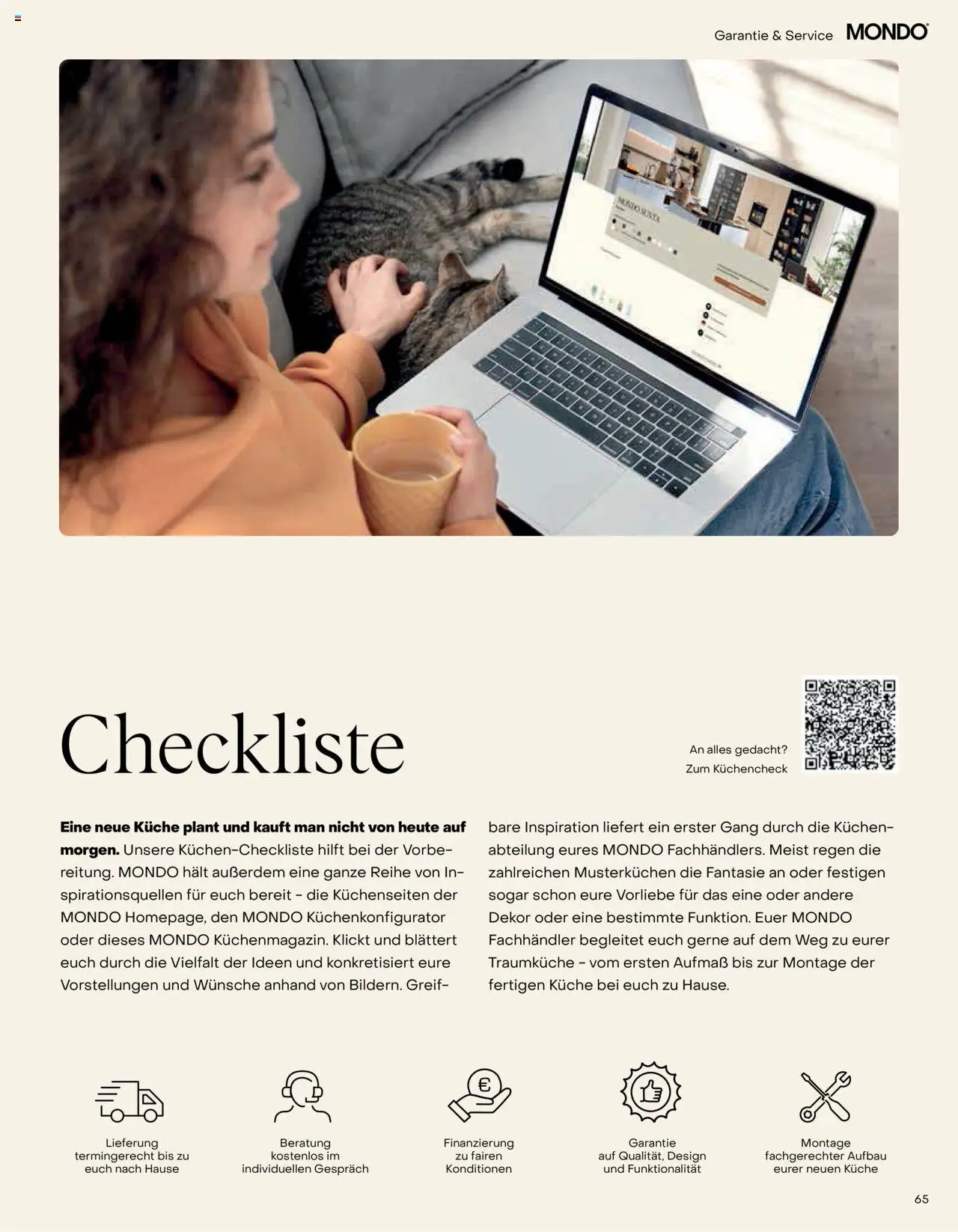 Ostermann Mondo Küchenprospekt – gültig ab 26.05.2025 | Seite: 65 | Produkte: Küche, Kuchen