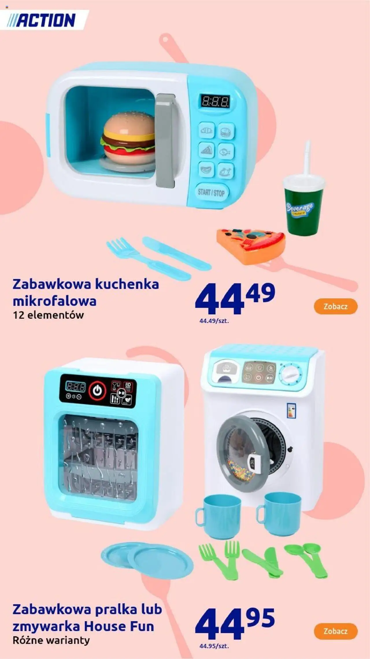 Action Gazetka - Presents od 01.10.2025 | Strona: 89 | Produkty: Pralka, Kuchenka mikrofalowa, Kuchenka, Zmywarka