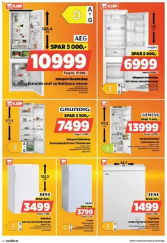 Forhåndsvisning av Power kundeavis gyldig fra 23.03.2026 | Side: 10 | Produkter: Fryseskap, Kombiskap, Kjøleskap, Суміш дитяча