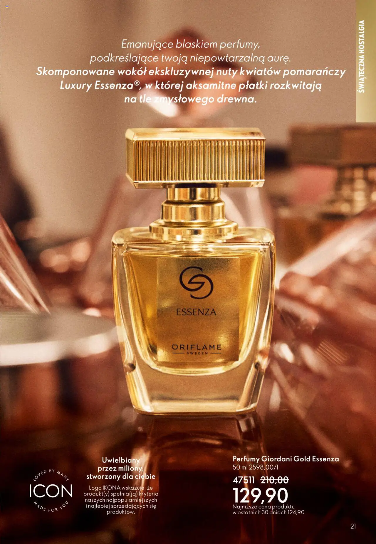 Oriflame Black Friday od 12.11.2025 | Strona: 21 | Produkty: Perfumy, Płatki