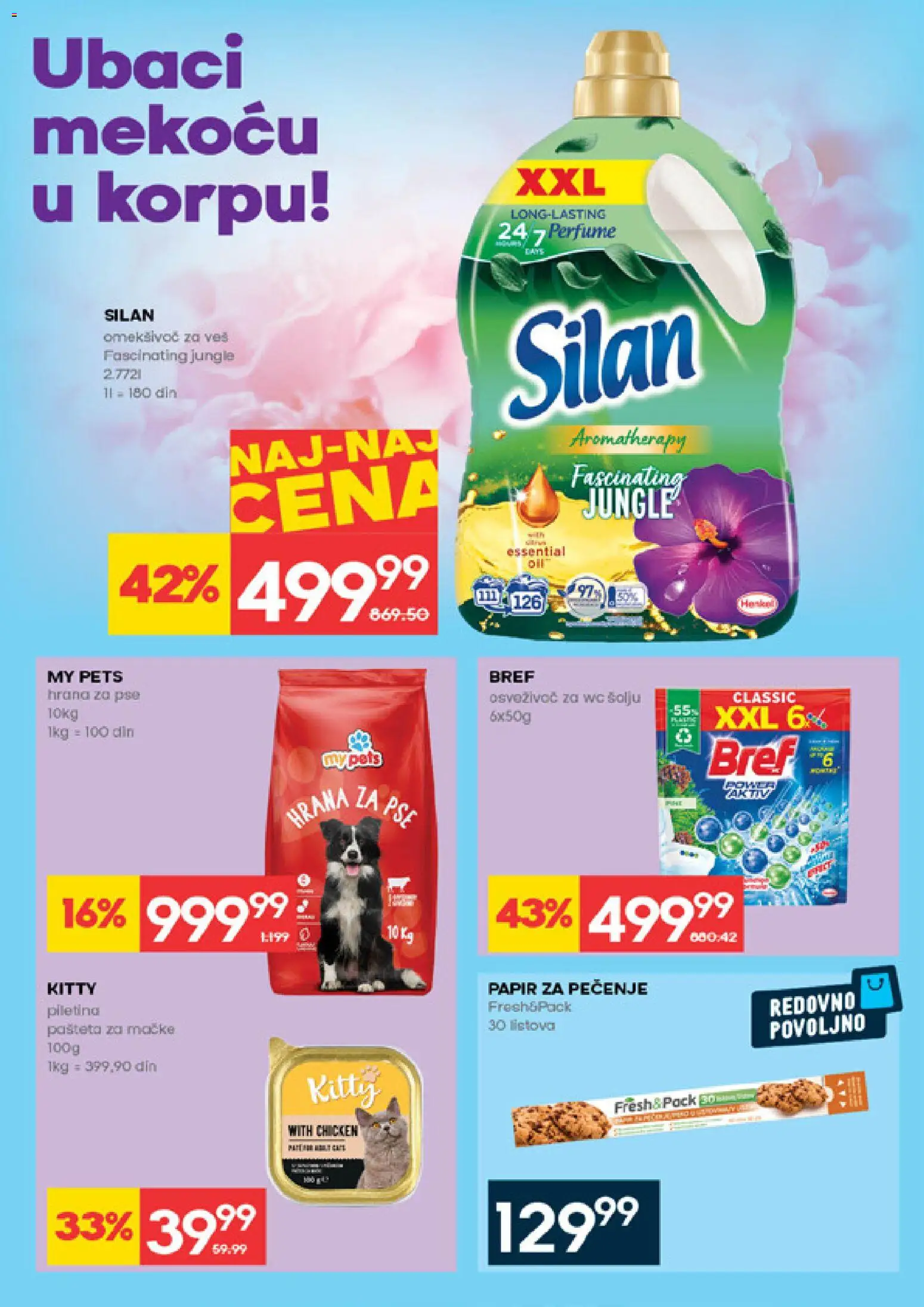 Roda katalog - važi od 19.02.2026 | Strana: 30 | Proizvode: Hrana za pse, Papir za pečenje, Wc, Pašteta