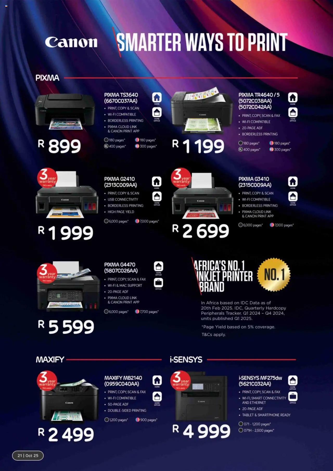 New Computer Mania catalogue – valid from 01.10.2025 | Page: 22 | Products: Data, Smartphone, Tablet, Printer