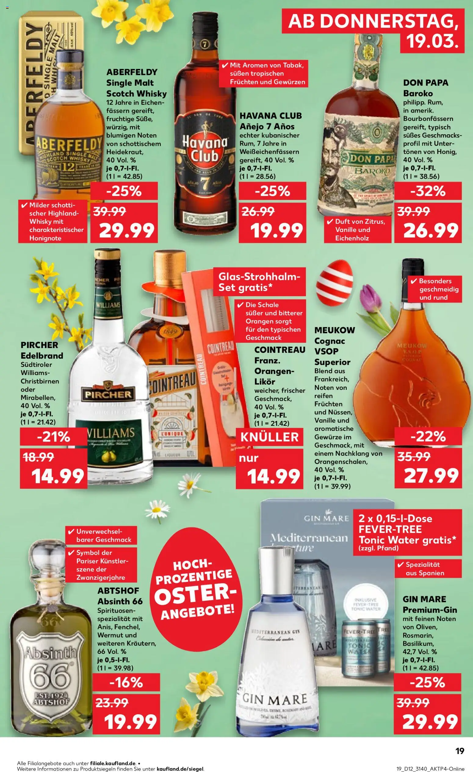 Kaufland Prospekt Leipzig	 – gültig ab 19.03.2026 | Seite: 19 | Produkte: Havana club, Rum, Orangen, Gewürze