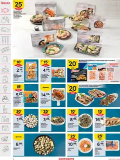 Pré-visualização PREPARADO P/ ARROZ DE MARISCO S/ GLÚTEN CONTINENTE CONGELADO, Preparado para arroz de marisco sem glúten, congelado, EMB.: 800 G válido de 17.03.2026 | Página: 6