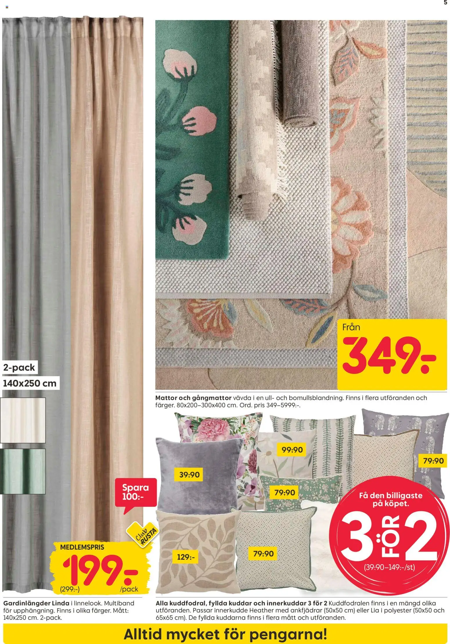 Rusta reklamblad aktuell från 09.03.2026 | Sida: 5