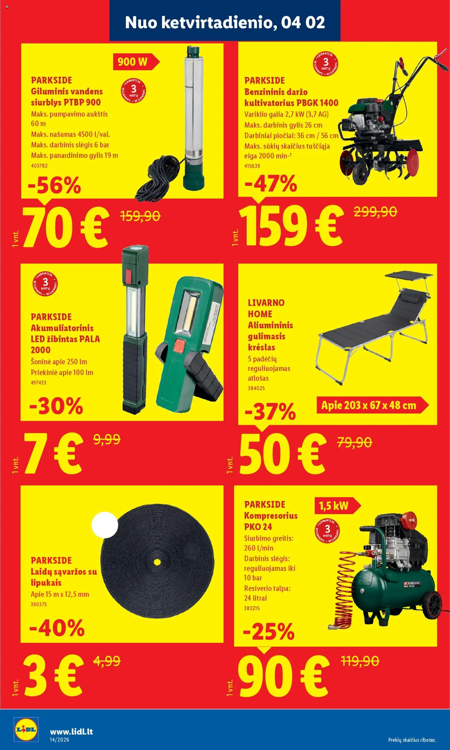 LIDL akcijos nuo 02.04.2026 | Puslapis: 2