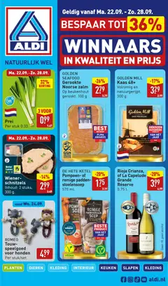 Aldi -Folder week 39 - Voorbeeld van een folder van Aldi, geldig van 22.09.2025