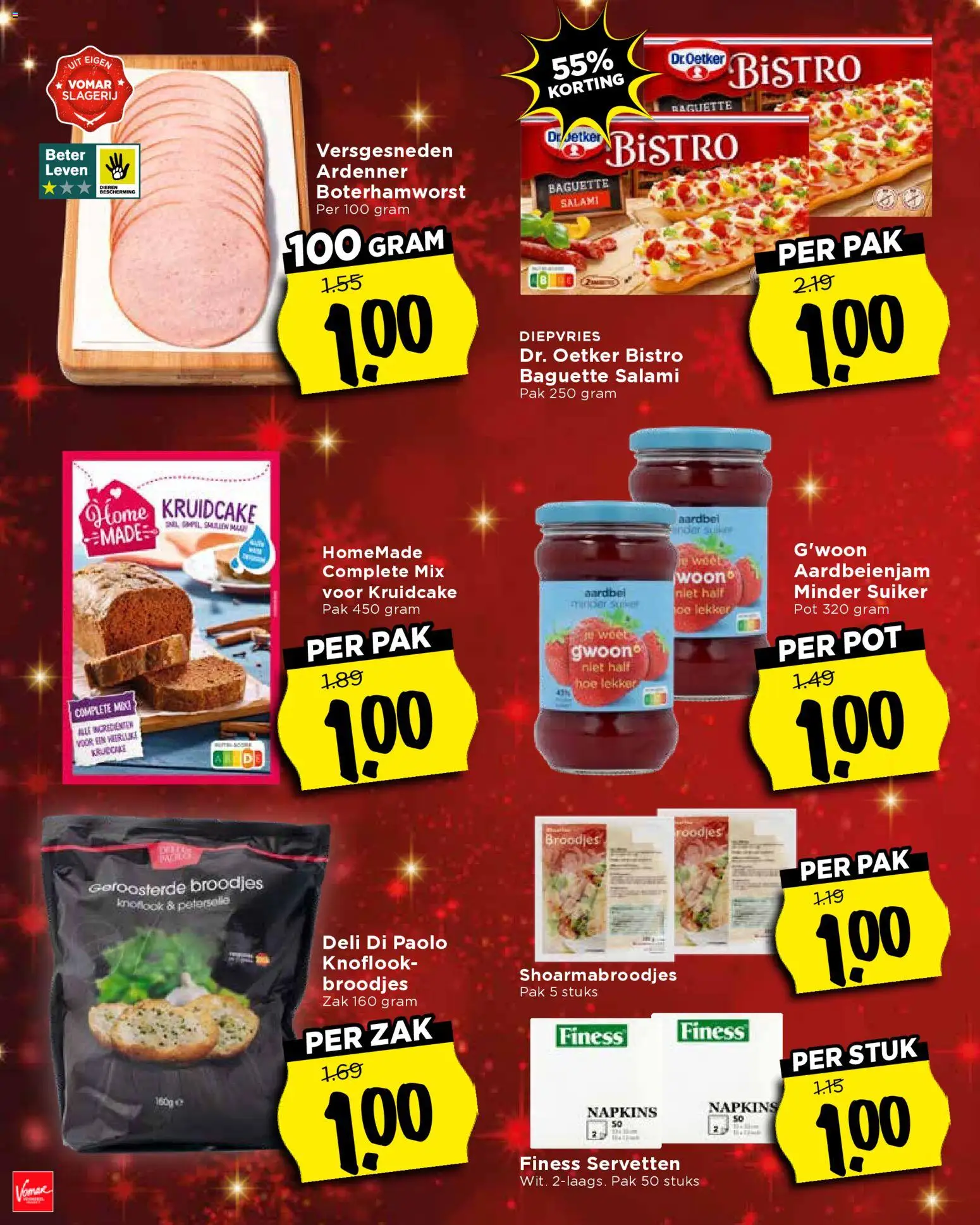 {H1} | Pagina: 28 | Producten: Baguette, Zak, Aardbei, Broodjes