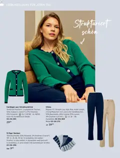 Angebote Tchibo ab 01.03.2026 gültig | Seite: 14 | Produkte: Cardigan, Socken