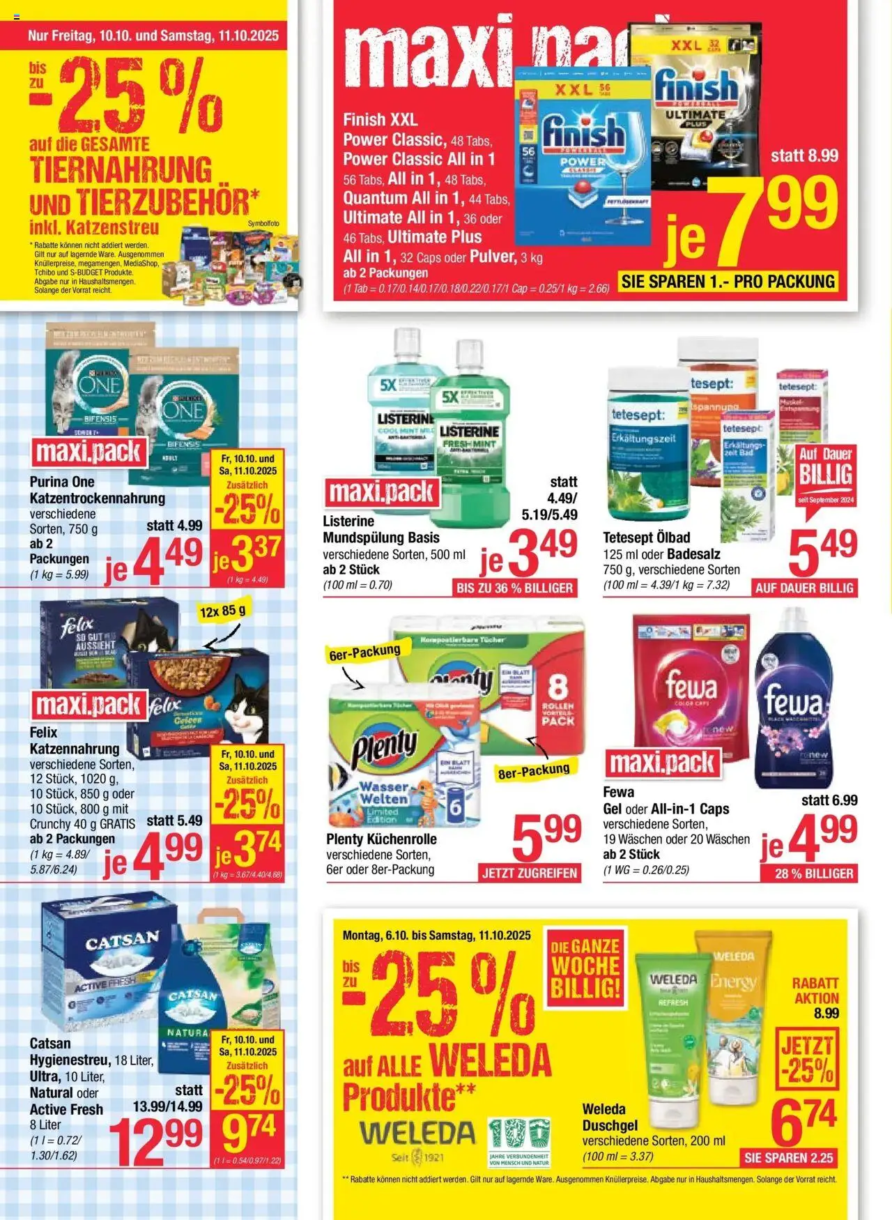 Maximarkt Wels gültig ab 06.10.2025 | Seite: 22 | Produkte: Wasser, Bad, Duschgel