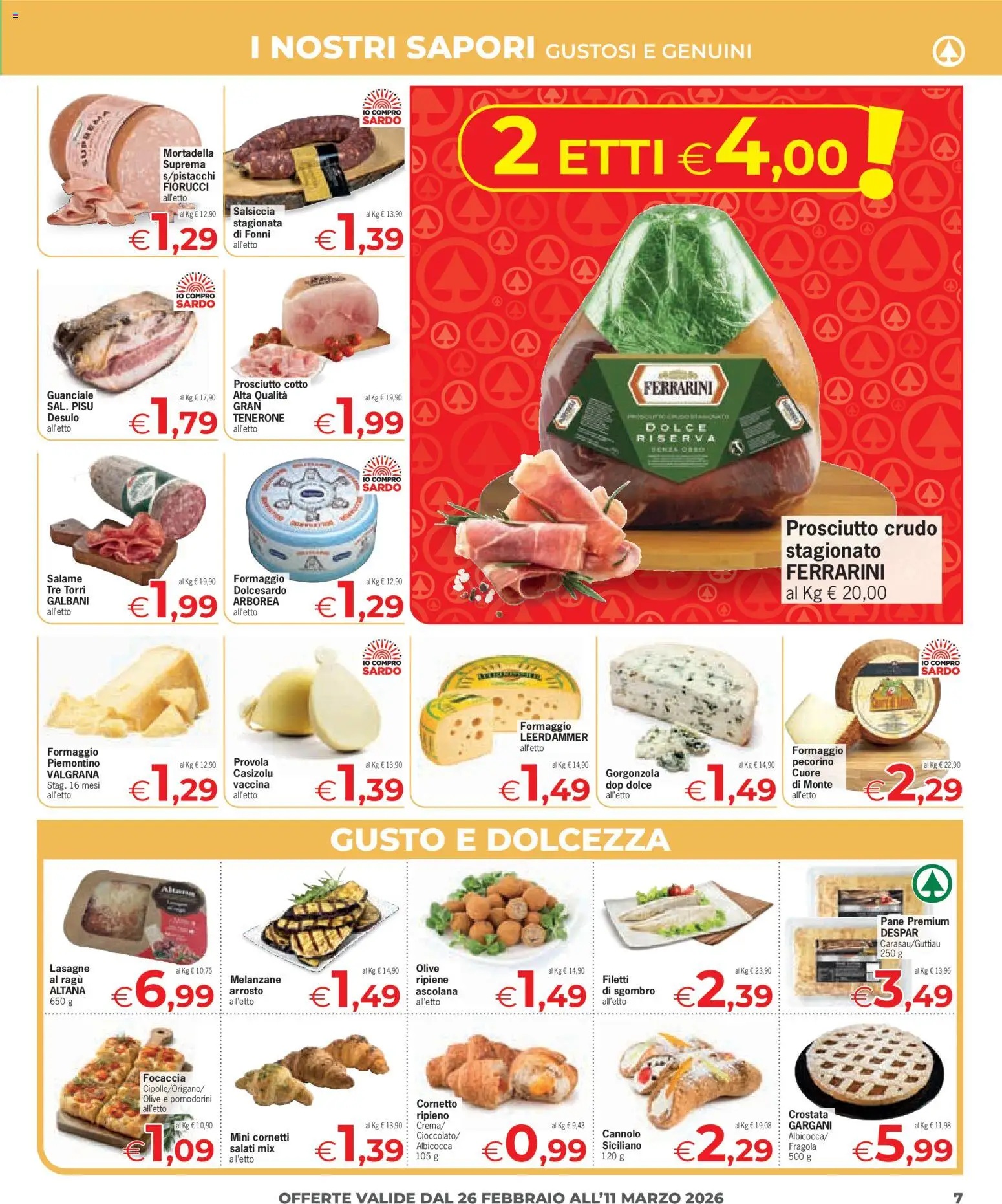 Volantino Eurospar del 26.02.2026 | Pagina: 7