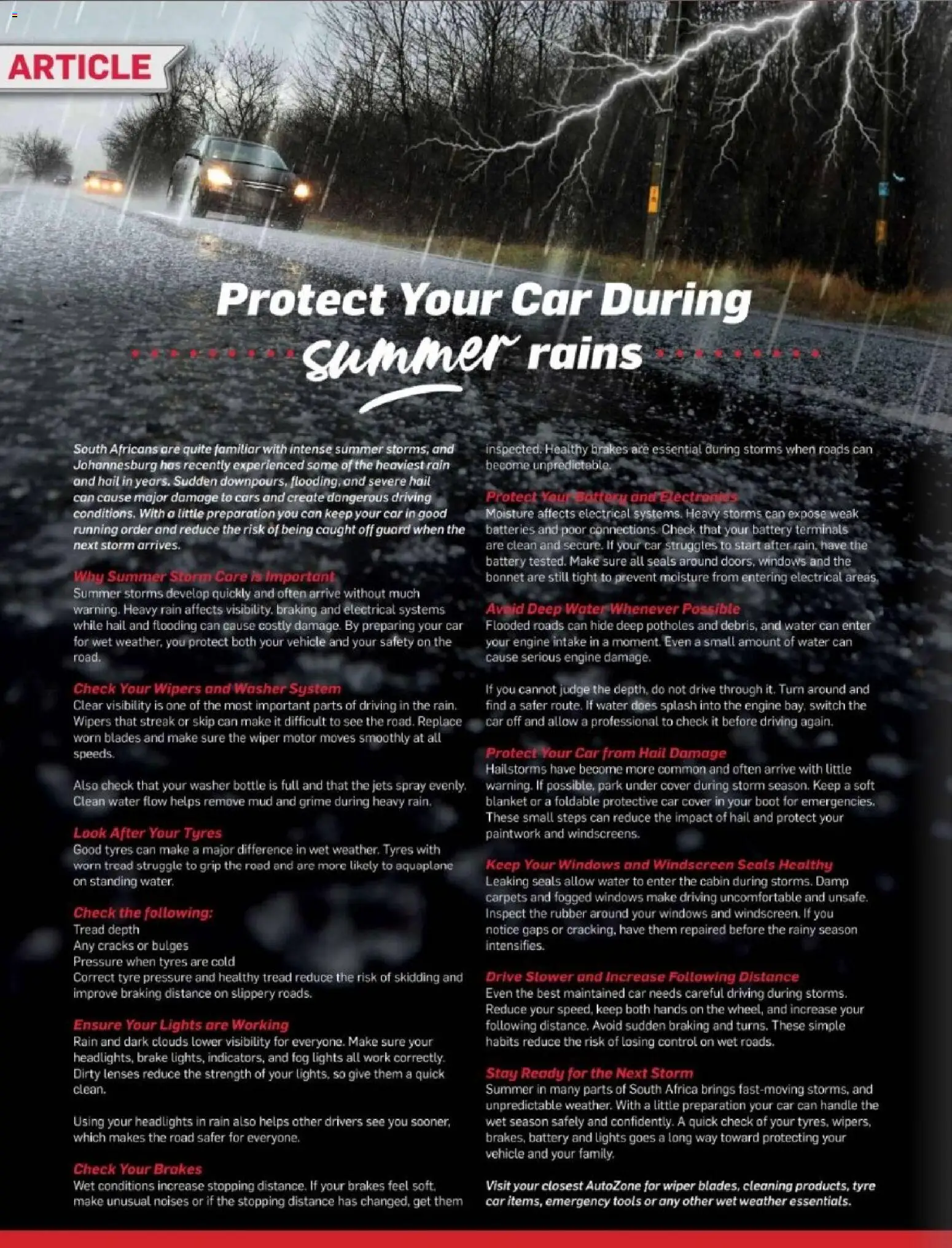 New AutoZone catalogue – valid from 23.01.2026 | Page: 18 | Products: Cover, Blanket, Battery, Switch