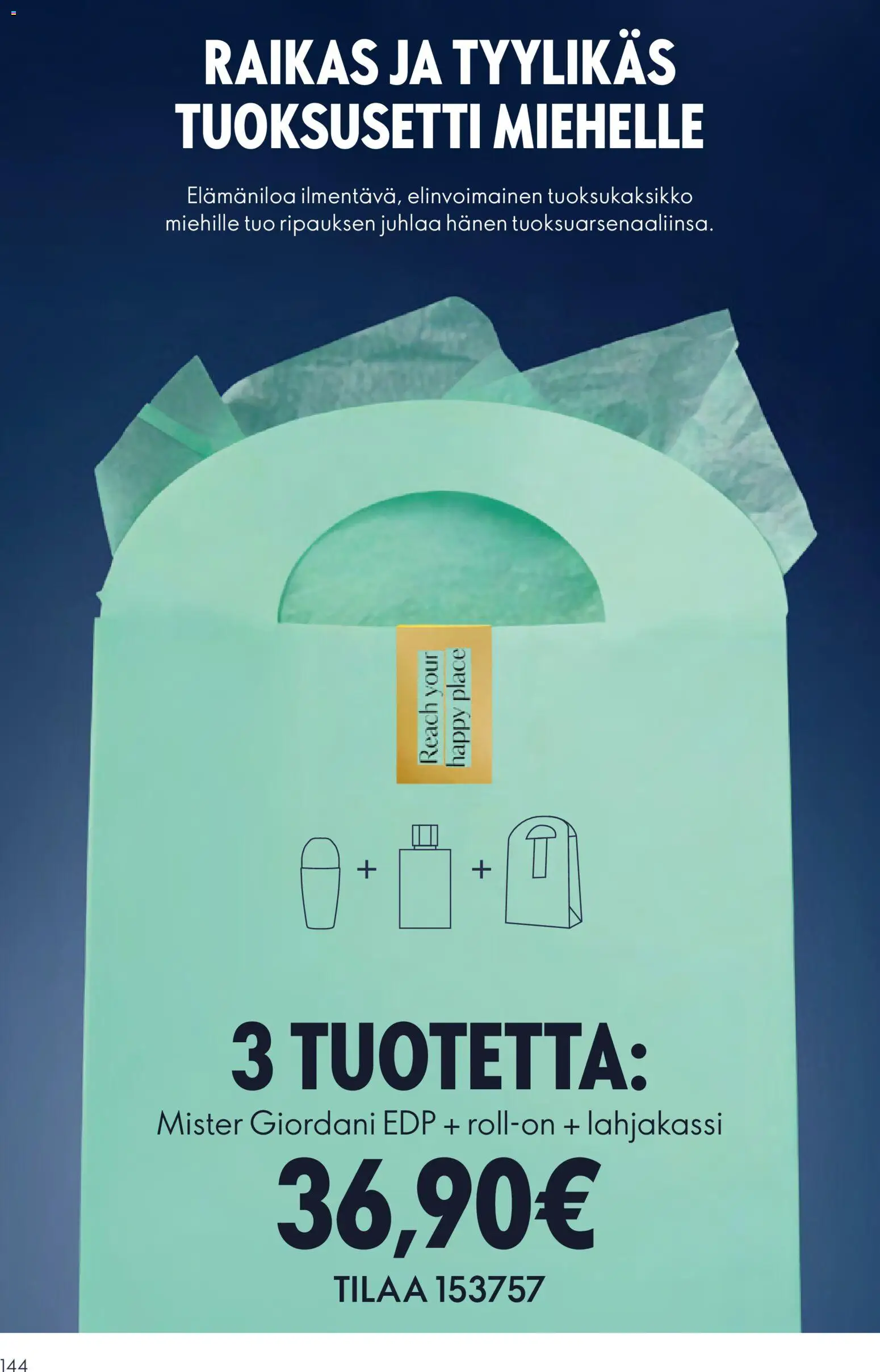 Oriflame - Esite 15 – voimassa 29.10.2025 alkaen | Sivu: 144