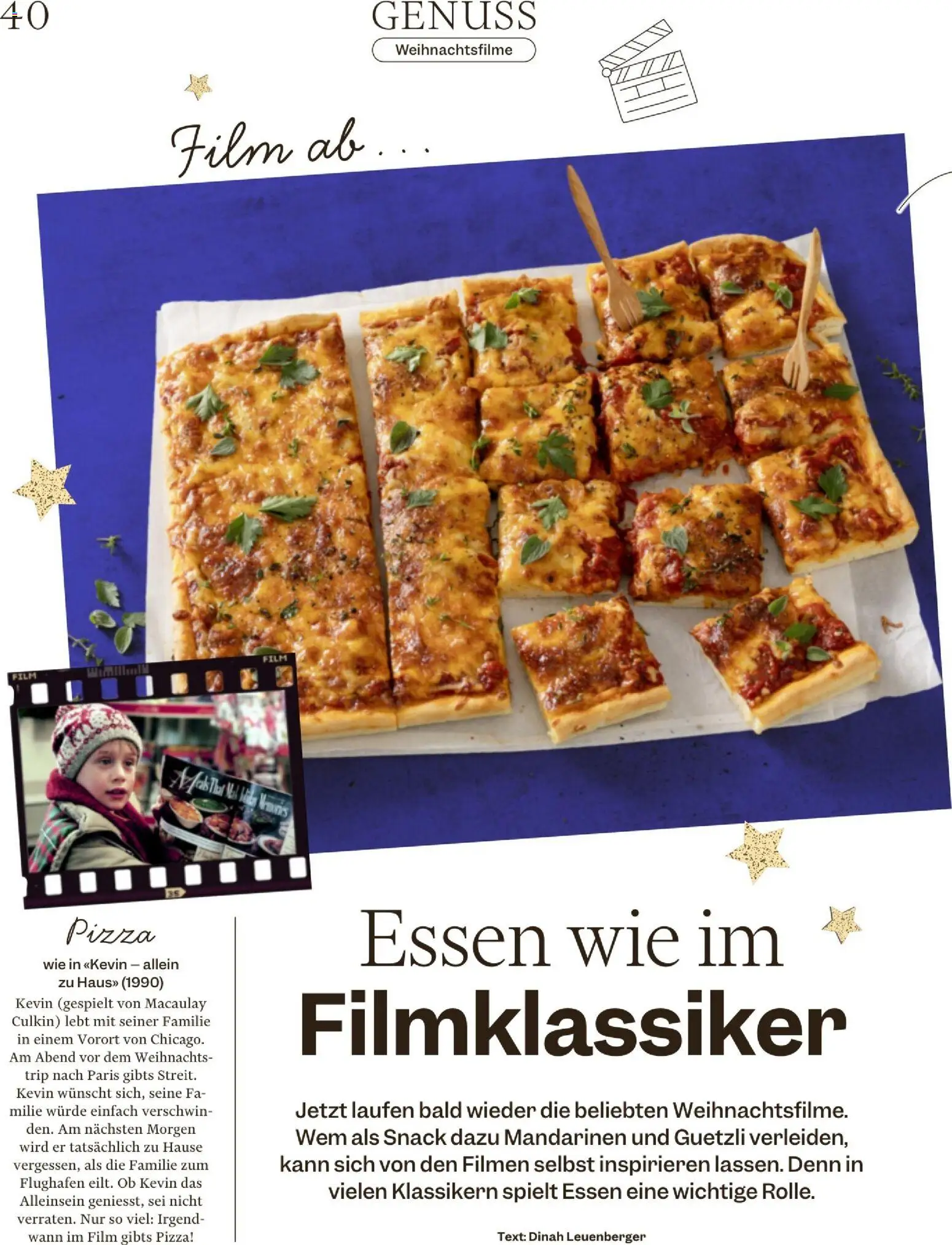 Migros Magazin – gültig ab 24.11.2025 | Seite: 40 | Produkte: Pizza, Mandarinen