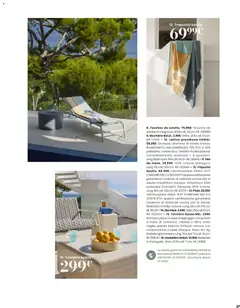 Anteprima del volantino Maisons du Monde volantino Outdoor valido a partire dal 12.03.2026 | Pagina: 27 | Prodotti: Tavolino, Trapunta, Lettino, Poltrona