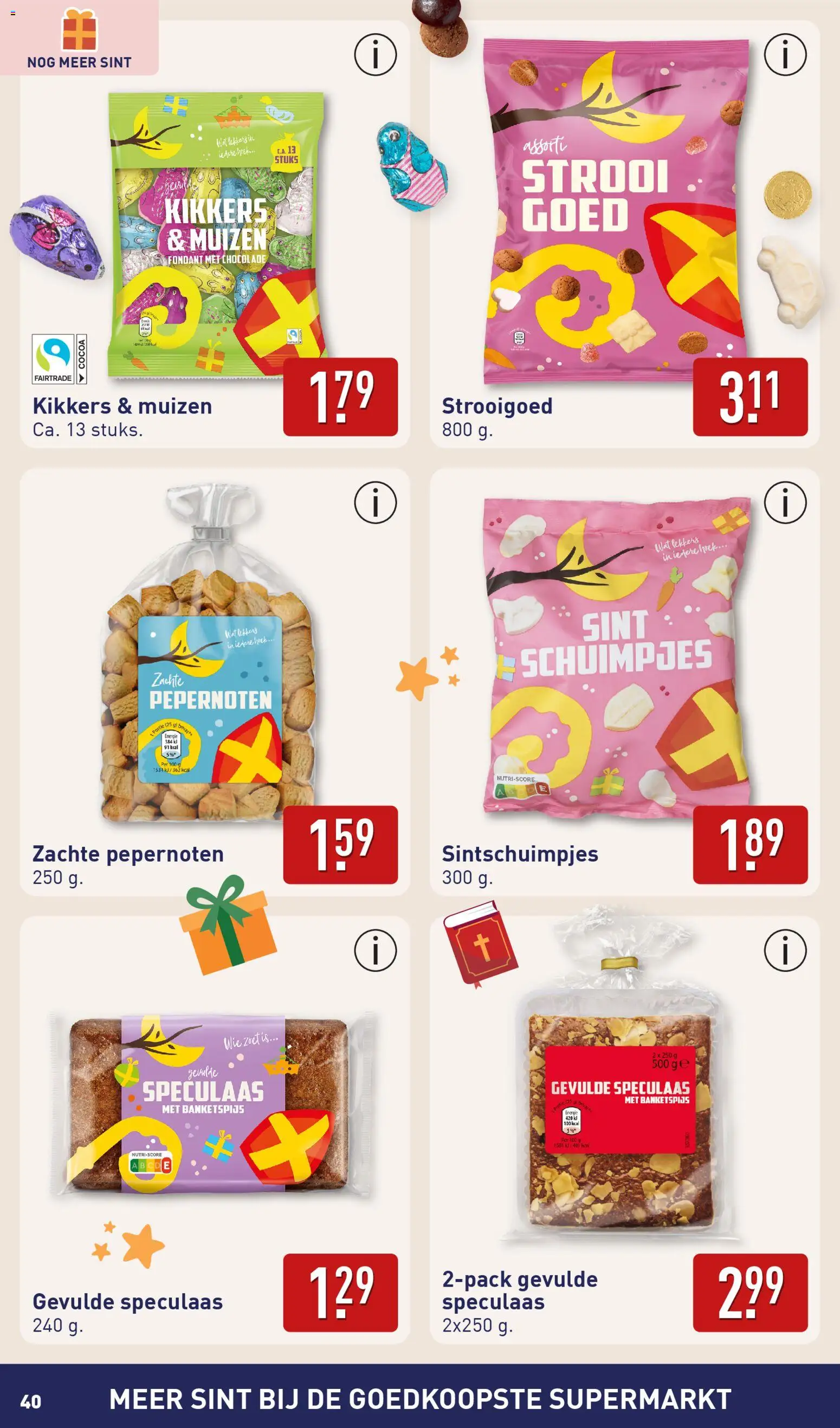 {H1} | Pagina: 40 | Producten: Chocolade