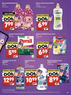Delikatesy Centrum Gazetka - Sklepy Własne od 12.06.2025 | Strona: 44 | Produkty: Cleaner, Płyn do płukania tkanin, Detergent, Proszek do prania Persil