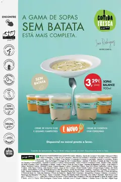 Pré-visualização Pingo Doce - Escolhas Equilibradas válido de 10.02.2026 | Página: 16 | Produtos: Sofá, Sopa, Creme, Couve