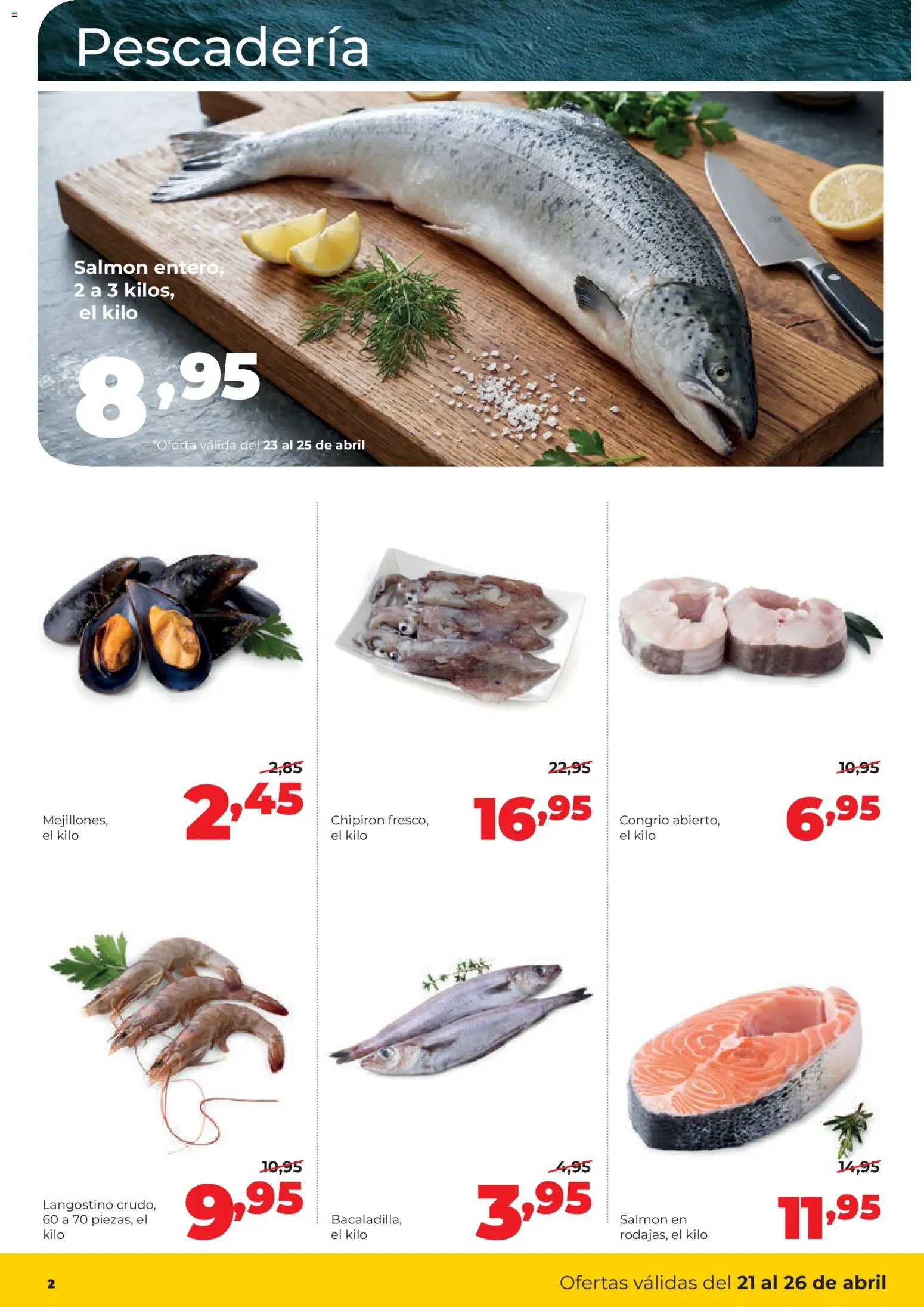 Alimerka folleto Castilla y León │ válido desde el 20.04.2026 | Página: 2 | Productos: Langostino