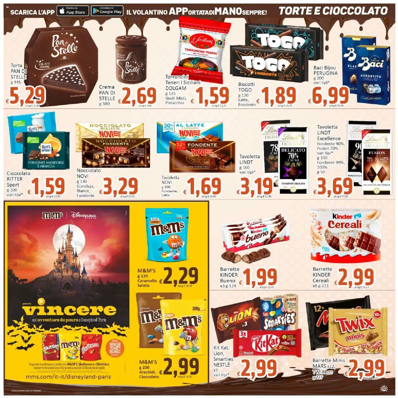 Volantino Paghi Poco del 21.10.2025 | Pagina: 13 | Prodotti: Crema, Cioccolato, Arancia, Torroncini